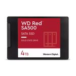 WD Red™ SA500 NAS SATA SSD 2,5” mit Gehäuse 4 TB
