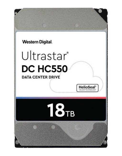 WD Ultrastar DC HC550 SAS Festplatte 18 TB