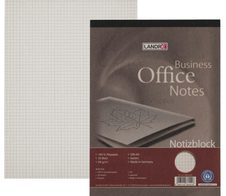 LANDRÉ® Notizblock Recycling DIN A4 kariert