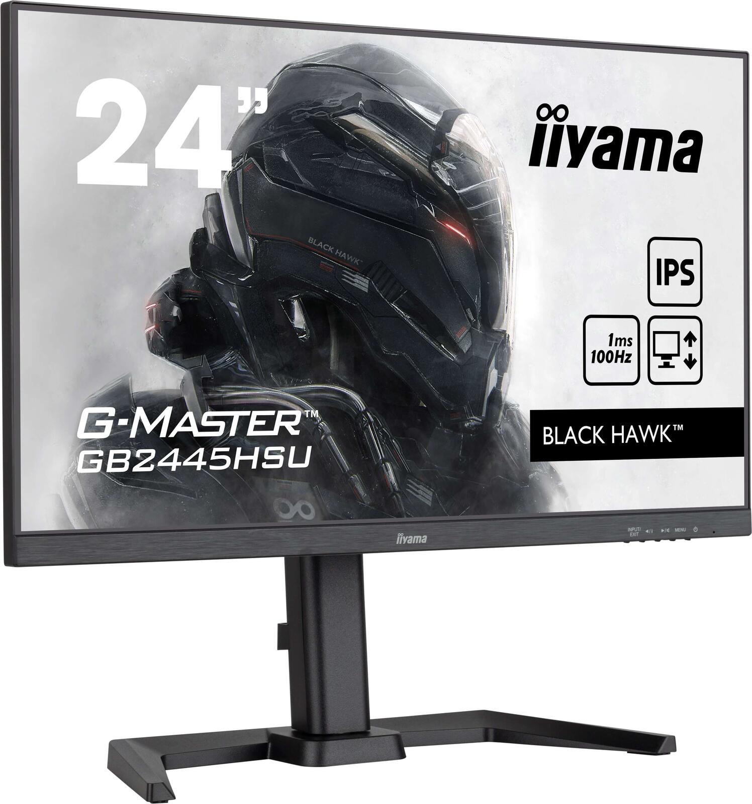 iiyama G-Master GB2445HSU-B2 Gaming Monitor 60,5 cm (24 Zoll)