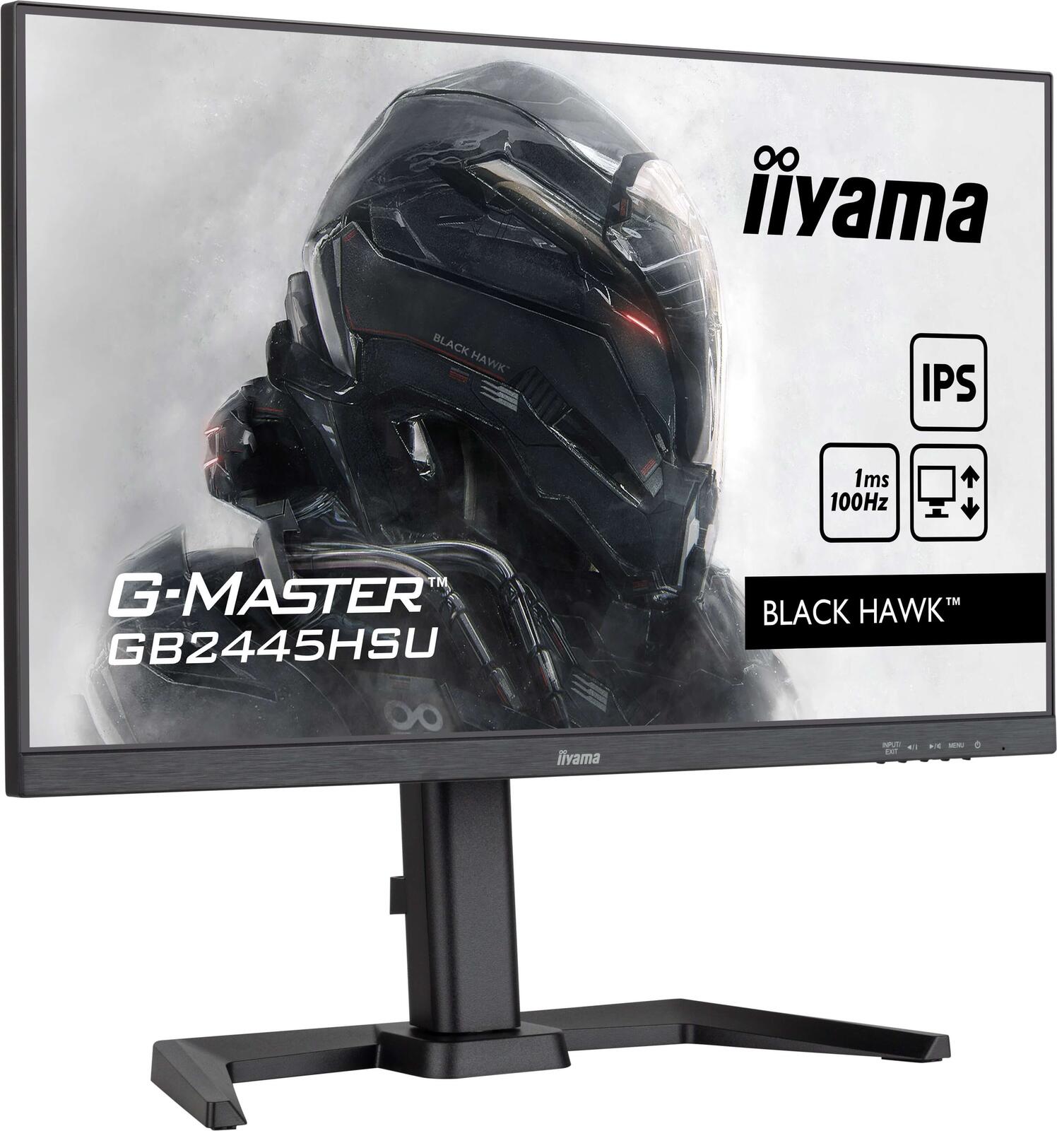 iiyama G-Master GB2445HSU-B2 Gaming Monitor 60,5 cm (24 Zoll)