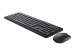 Dell KM3322W kabelloses Tastatur und Maus Set - QWERTZ DE - schwarz