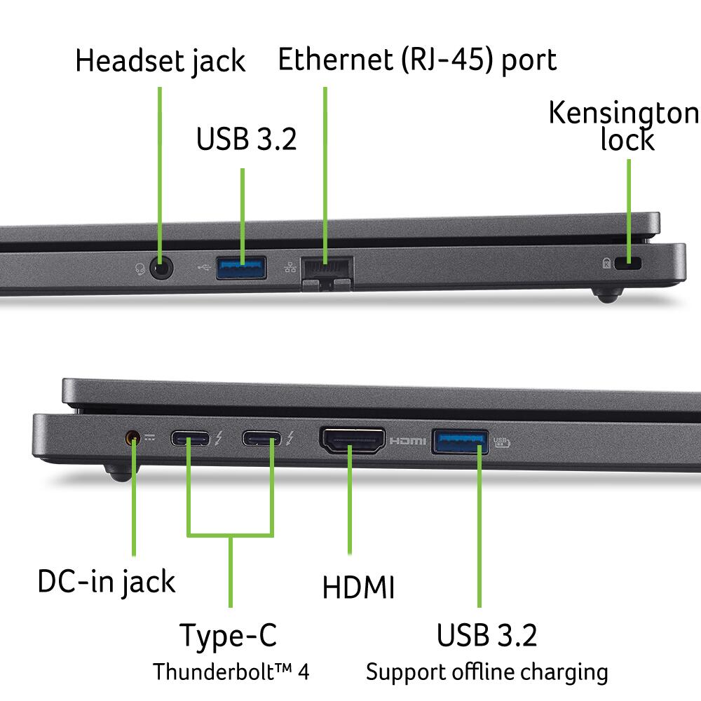 Acer TravelMate P2 Notebook TMP216-51-G2-TCO-30ZG 40,64 cm (16")