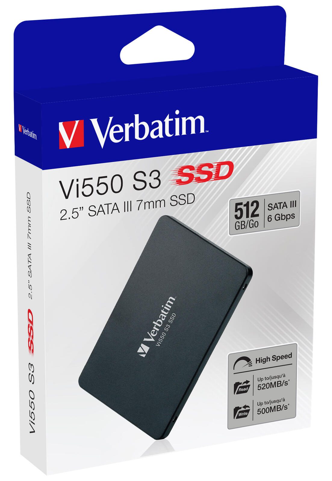 Verbatim Vi550 S3 SATA SSD - 512 GB