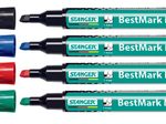 STANGER Permanentmarker-Set BestMark M236 1.0 - 4.0 mm farbsortiert
