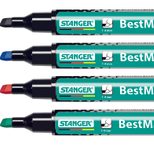 STANGER Permanentmarker-Set BestMark M236 1.0 - 4.0 mm farbsortiert
