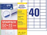 AVERY Zweckform Etiketten 48,5 x 25,4 mm, weiß