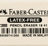 FABER-CASTELL Radiergummi, weiß