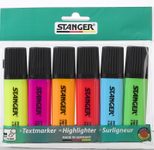 STANGER Textmarker, farbsortiert