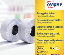 AVERY Zweckform Preisetiketten weiß ablösbar 26,0 x 16,0 mm, weiß