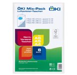 ÖKI Luftpolstertaschen Mix-Pack DIN A4, DIN A5, DIN A6 weiß