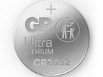 GP Knopfzellen CR2032 Lithium 3,0 V, 4 St.