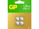 GP Knopfzellen V 13 GA/LR44 Alkali-Mangan 1,5 V, 4 St.