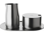 alfi Milch- und Zucker-Set silber matt