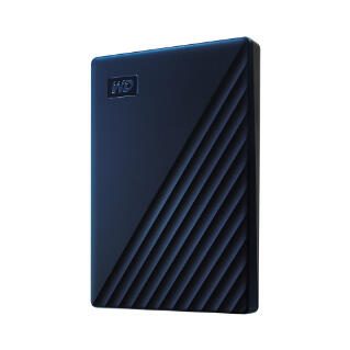 WD My Passport für Mac Externe Festplatte 6 TB blau