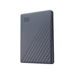 WD My Passport Mobiler Festplattenspeicher mit USB-C™ - 2 TB Silikon Grau