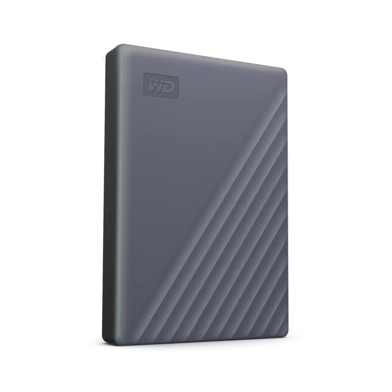 WD My Passport Mobiler Festplattenspeicher mit USB-C™ - 2 TB Silikon Grau