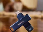 SanDisk Phone Drive 128 GB Metallic Sky