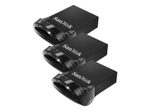 SanDisk Ultra Fit USB-Stick 32 GB, 3-Pack