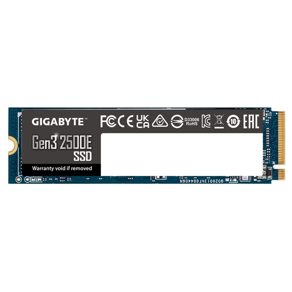GIGABYTE Gen3 2500E M.2 SSD intern 2 TB