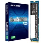 GIGABYTE Gen3 2500E M.2 SSD intern 2 TB