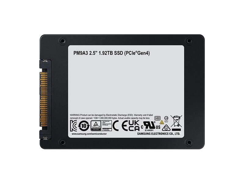 Samsung PM9A3 U.2 SSD - 1,92 TB