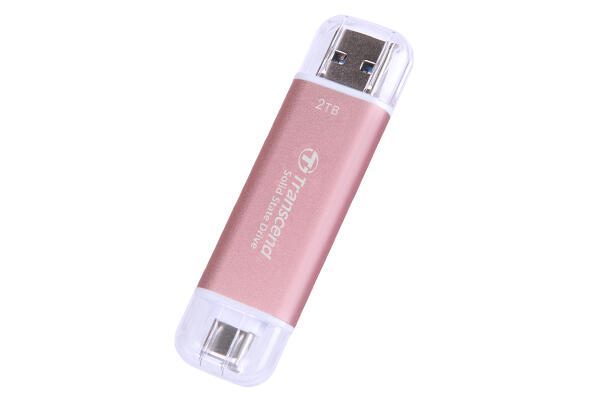 Transcend ESD310 Externe SSD 2 TB, pink