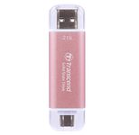 Transcend ESD310 Externe SSD 2 TB, pink