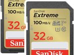 SanDisk Extreme SD UHS-I Speicherkarten 32 GB - 2 Pack