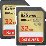 SanDisk Extreme SD UHS-I Speicherkarten 32 GB - 2 Pack
