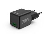 Hama 20W USB-C Schnelladegerät, schwarz