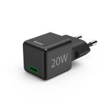 Hama 20W USB-C Schnelladegerät, schwarz