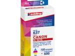 edding Druckerpatrone EDD-637 cyan, magenta, gelb kompatibel zu Canon CL-561XL