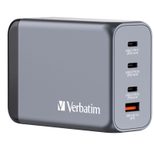 verbatim 240W USB-A, 3x USB-C GaN Ladegerät, grau