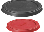WESTMARK Frischhalte-Abdeckhauben, schwarz/rot