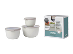 MEPAL Multischüssel Set Cirqula, nordic white, 0,5/1,0/2,0 l