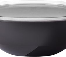 MEPAL Rührschüsseln, Salatschüsseln Silueta nordic black 5,0 l