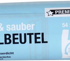 quickpack frisch & sauber Müllbeutel 35,0 l, transparent