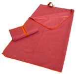 Dyckhoff Mikrofaserhandtuch mit Reißverschluss 120 x 60 cm koralle
