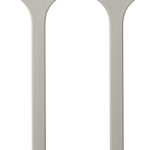 MEPAL Salatbesteck Silueta, nordic white