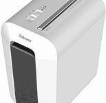 Fellowes Aktenvernichter mit Partikelschnitt Powershred LX65 weiß