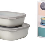 MEPAL Multischüssel Set Cirqula, nordic white, 0,5/1,0/2,0 l