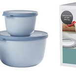 MEPAL Multischüssel Set Cirqula, nordic blue, 0,5/1,0/2,0 l