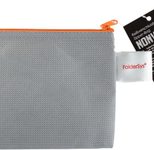 FolderSys Reißverschlussbeutel, grau, 18  x  12,50  cm