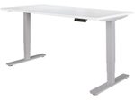 AMSTYLE elektrisch höhenverstellbares Tischgestell SPM4.002 Silber