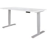 AMSTYLE elektrisch höhenverstellbares Tischgestell SPM4.002 Silber