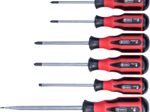 CONNEX Schraubendreher-Set SL, PH1, PH2, PZ1, PZ2 COX311208 6-tlg.