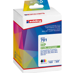 edding Druckerpatrone EDD-701 schwarz, cyan, magenta, gelb kompatibel zu HP 912XL (3YP34AE)