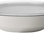 MEPAL Rührschüsseln, Salatschüsseln Silueta nordic white 4,0 l
