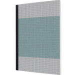SIGEL Notizbuch kariert, 200 Seiten, DIN A5 blau